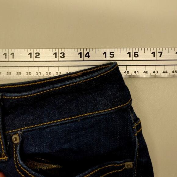 Jeans Size 12 Short Time and Tru Dark Wash - Picture 6 of 8